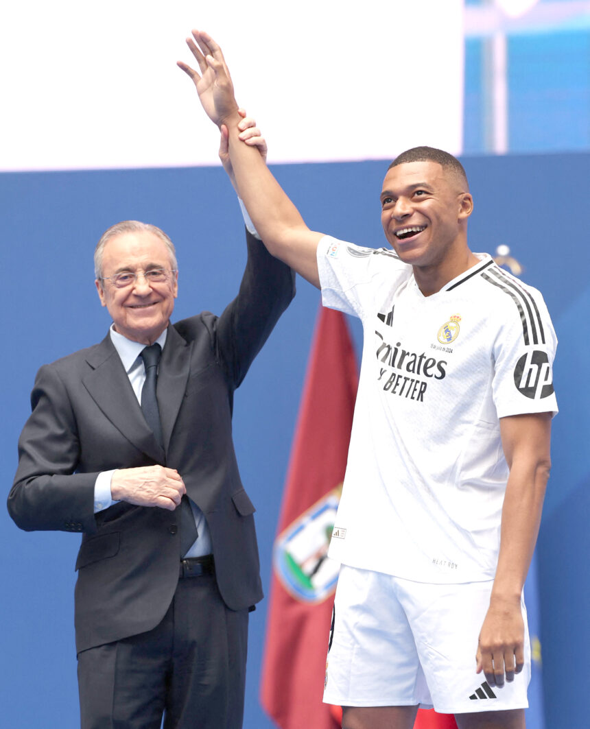 FBL-ESP-REAL MADRID-MBAPPE Mbappe joins Real Madrid