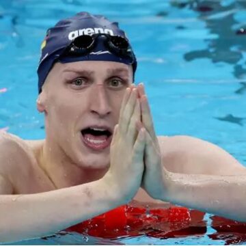 Maertens Maertens overwhelmed by Olympic 400m freestyle gold