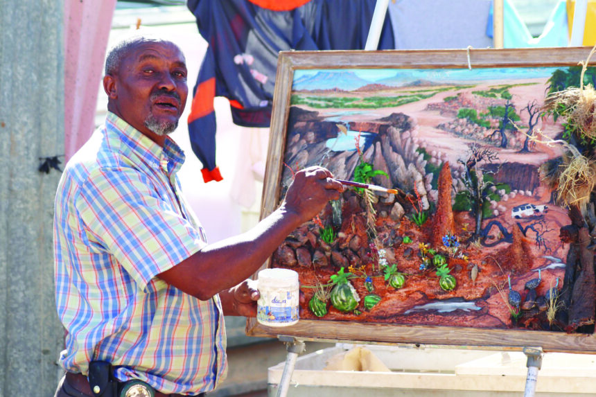 Mixed Media Artist 1 Struggling artist says nothing will stop him