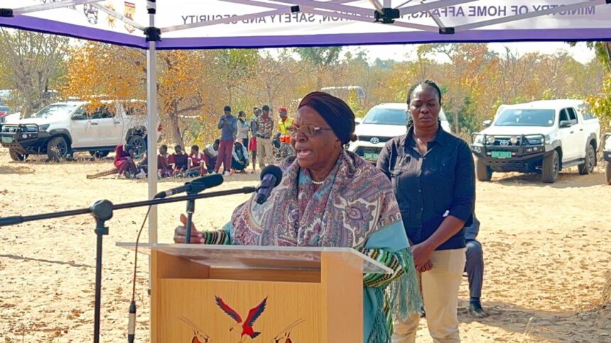 Ndaitwah 1 NNN questions progress on ground-breaking site