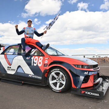 Hyundai IONIQ sets EV crossover record at Pikes Peak 