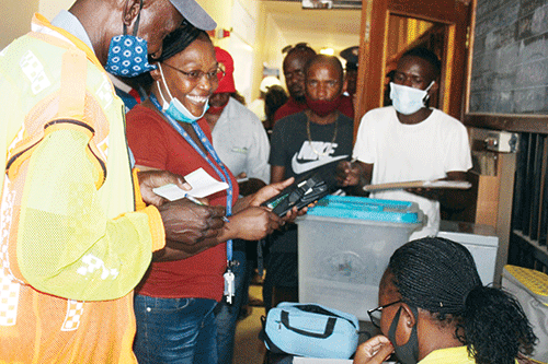 Nearly 700 000register to vote