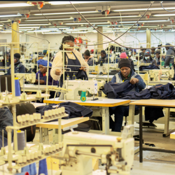 Youth empowerment through clothing production