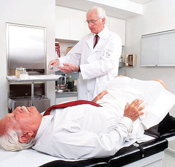 prostate cancer Men urged not to fear rectal examinations