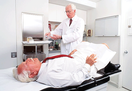 prostate cancer Men urged not to fear rectal examinations