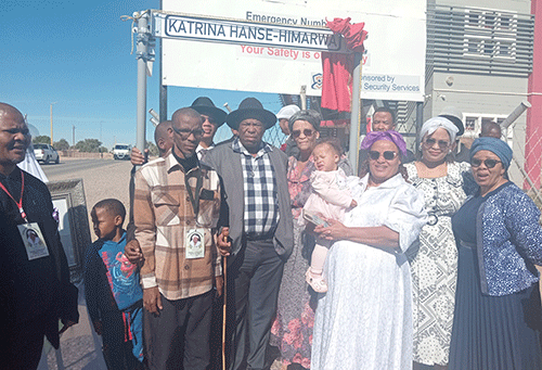 street Mariental honours Hanse-Himarwa with street name