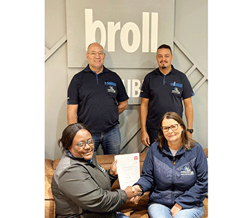Broll Broll, Workers Council ink wage agreement