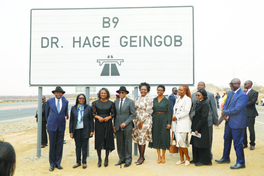 Geingob honoured, celebrated on birthday