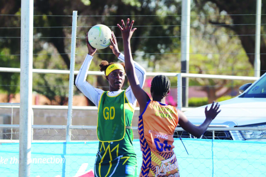 Netball 1 jpg Low turnout does not dampen excitement