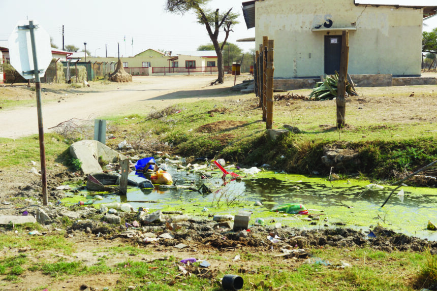 Okakarara Sewage Okakarara grapples with free-flowing sewage