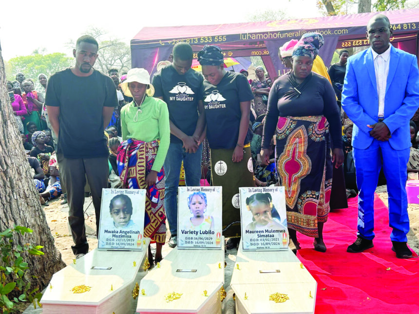 Burial Zambezi freezer victims laid to rest