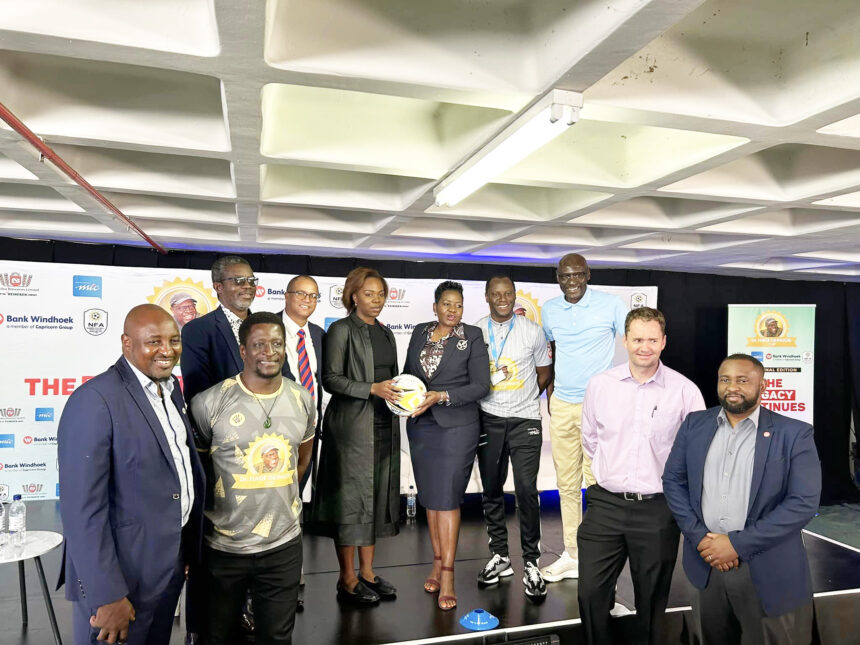 Cup Geingob Cup to build library