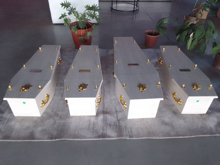 Katima PDM donates caskets for freezer victims