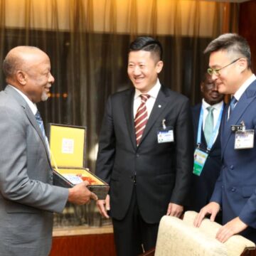 Mbumba 2 Mbumba invites Chinese investors…lauds political stability, friendly people