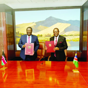 Namibia Kenya Namibia mum on Odinga’s AU chairmanship bid