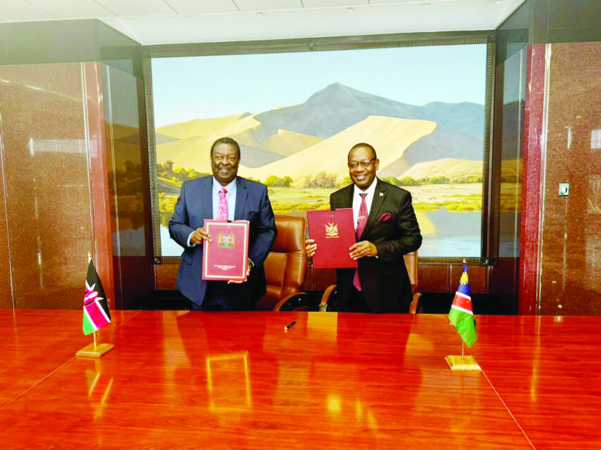 Namibia Kenya Namibia mum on Odinga’s AU chairmanship bid