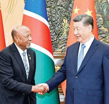 Police-houses Inside Mbumba’s FOCAC purse