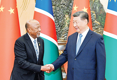 Police-houses Inside Mbumba’s FOCAC purse