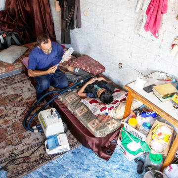 PALESTINIAN-ISRAEL-CONFLICT Health official: Polio vaccine campaign begins in Gaza