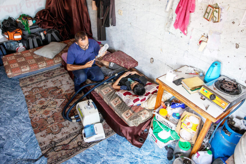 PALESTINIAN-ISRAEL-CONFLICT Health official: Polio vaccine campaign begins in Gaza