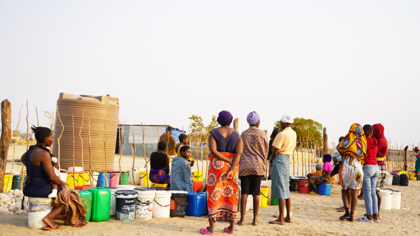 Water Scarcity 1 Thirsty Rundu informal settlers turn to river