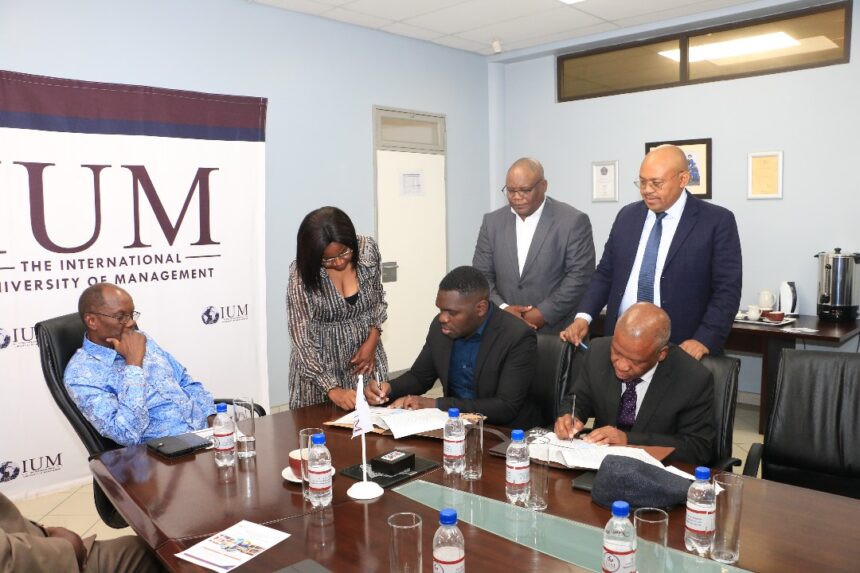 ium IUM, WITS sign capacity building agreement