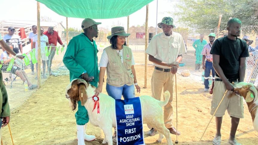 Farmer 3 Young farmer Boois steals hearts at Karibib show …empowering women through farming