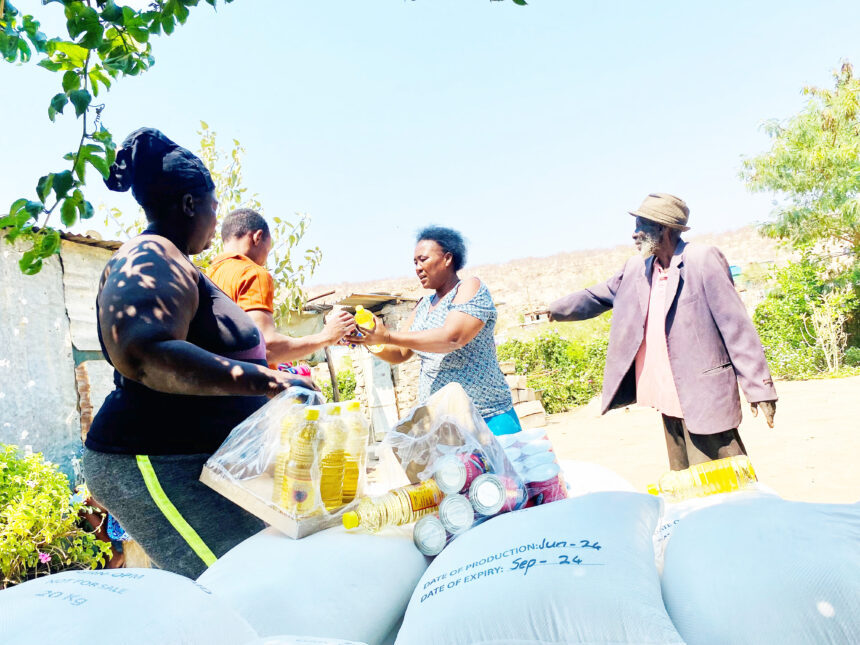Relief distribution Etopolo lyoshikukuta olya patela oyendji kondje